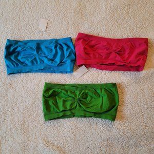 Wet Seal Tube Top Lot of 3! Y2K 90's